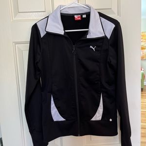 Black and white small Puma jacket